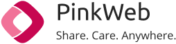 PinkWeb Share Care Anywhere logo